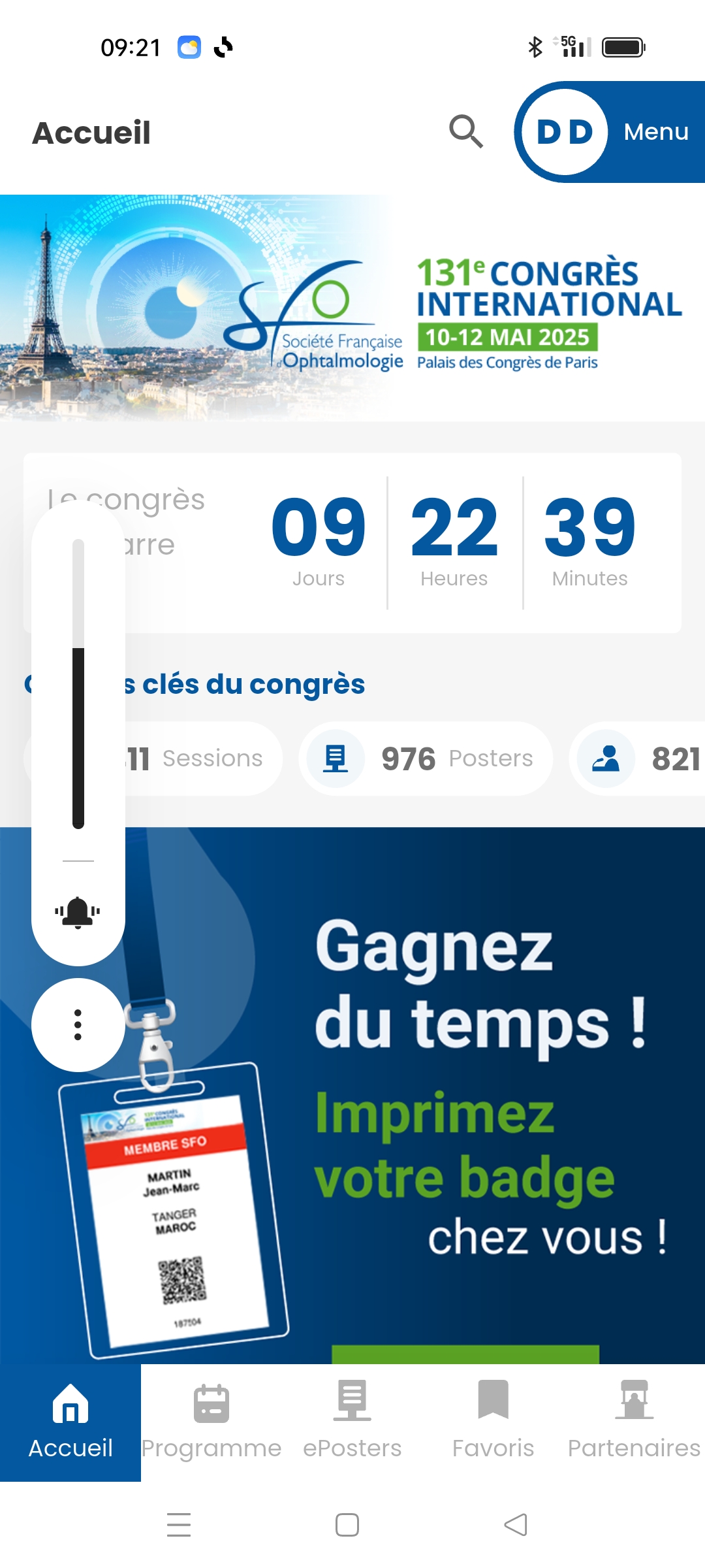 Mobile App Home page